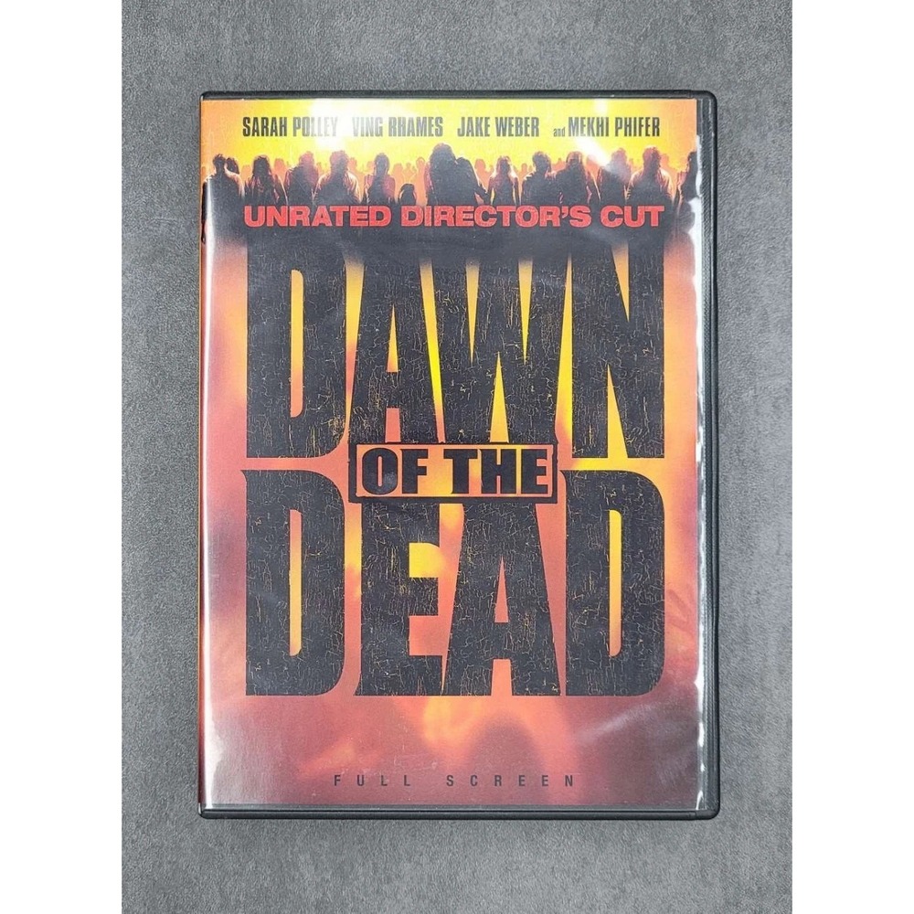 Dawn of the Dead DVD Unrated Director's Cut Full Screen Horror Zack Snyder Movie